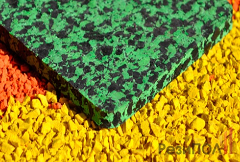 Рулонное резиновое покрытие ANT Flex Eco Granit