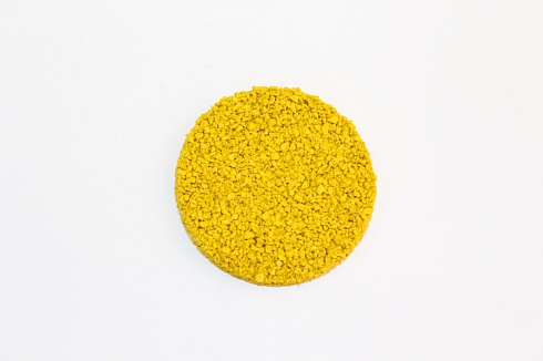Резиновая крошка EPDM | ЭПДМ желтая, фракция 0,6-1,5 мм